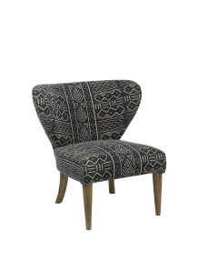 Kian Dining Chair Wood Fabric