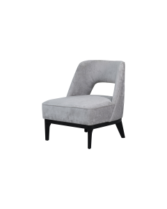 Solene Easy Chair Wood Fabric