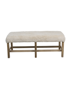 Samaira Bench Iron Fabric