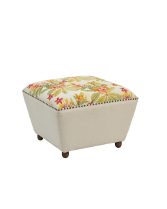 Kimaya Ottoman Iron Mdf Fabric