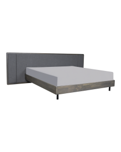 Firmy Bed King Antuque Black Wood