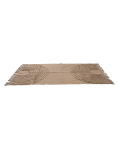 Caroline Rugs Beige Cotton Mix
