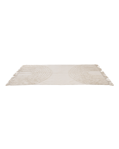 Caroline Rugs White Cotton Mix