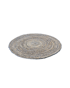 Gyula Rugs Blue Brown Cotton Mix