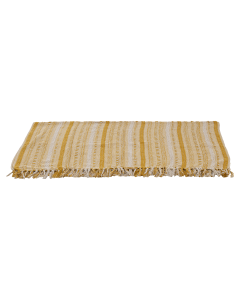 Merac Throw Orange Cotton Mix