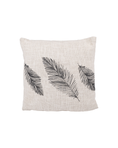 Esai Cushion Cover Beige Cotton Mix