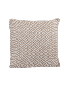 Tom Cushion Cover Light Brown Cotton Mix