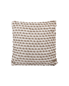Horace Cushion Cover Light Beige Cotton