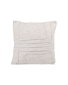 Iridian Cushion Cover Light Beige Cotton
