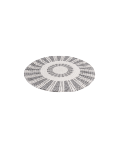 Riesa Placemat Gray Cotton Diameter