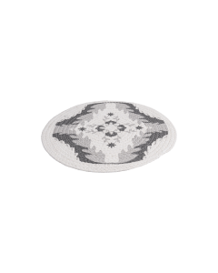 Tertia Placemat Gray Cotton Diameter