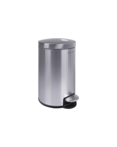 Alma Waste Bin Natural Stainless Steel
