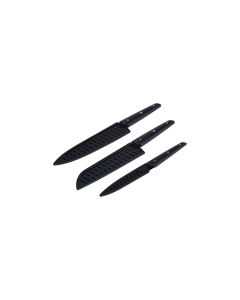 Briller Kitchen Knife Black 3Pcs