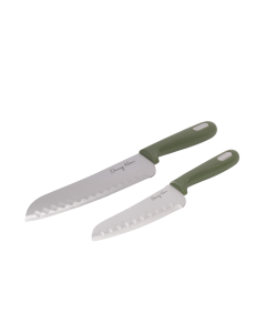 Garion Kitchen Knife 2Pcs Green
