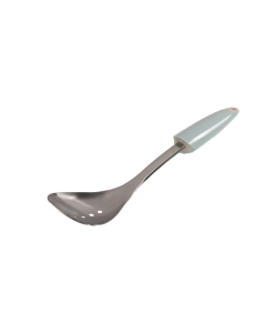 Puissant Slotted Spoon Blue White