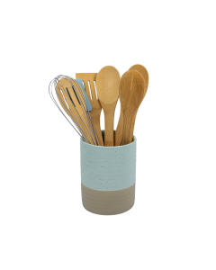 Benna Utensils Rack Blue 8Pcs
