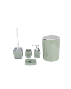 Aika Bathroom Accessories Green 5Pcs