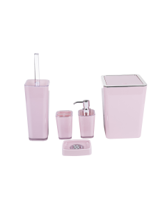 Bia Bathroom Accessories Pink 5Pcs