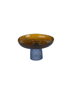 Loui Glass Vase Amber