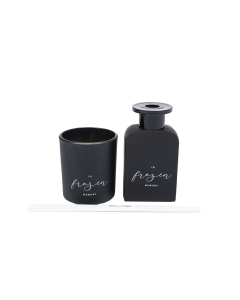 Suhas Scented Candles Black White Rose