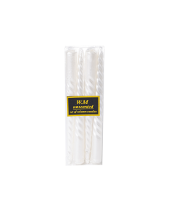 Torio Candles Pearlescent White