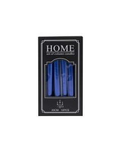 Felicia 12pcs Candles Blue