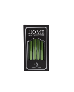 Felicia 12pcs Candles Green
