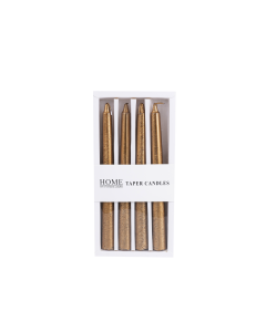 Amper 4pcs Candles Rose Gold