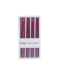 Amper 4pcs Candles Rose Pink