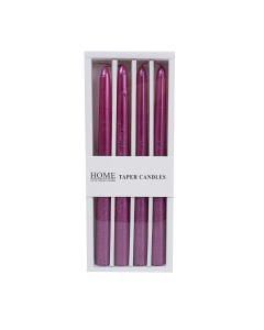 Amper 4pcs Candles Rose Pink