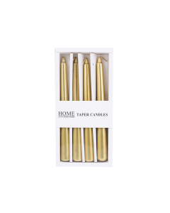 Buena 4pcs Candles Golden