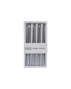Buena 4pcs Candles Argent