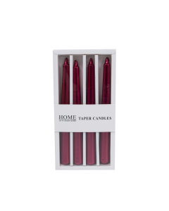 Buena 4pcs Candles Red
