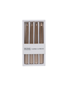 Buena 4pcs Candles Rose Gold