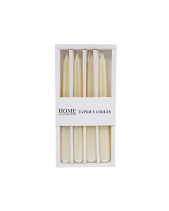 Buena 4pcs Candles Ivory White