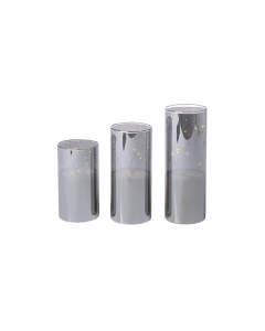 Rony Candles Silver Gray