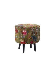 Pouf Mix Color Upholsery