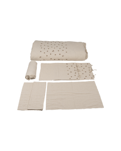 Arie Duvet Set 7pcs Cream