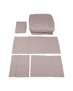 Alameda Duvet Set 7pcs Beige
