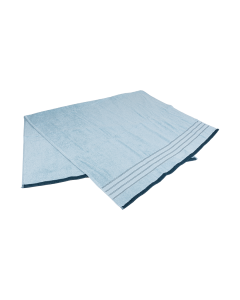 Given Comforter Set 3 pcs Blue Cotton
