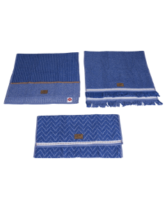 Denim Towel Set 3pcs