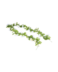 Ayana Garland leaf White Plastic