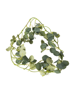 Ayana Garland Leaf White Plastic