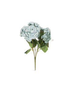 Hydrangea Flower White Plastic