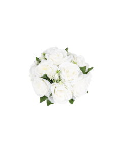 Rose Flower Cream Plastic
