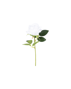 Rose Flower White Plastic