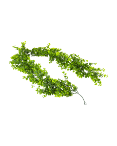 Eucalyptus Garland Green Plastic