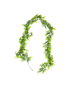 Eucalyptus Garland Green Plastic