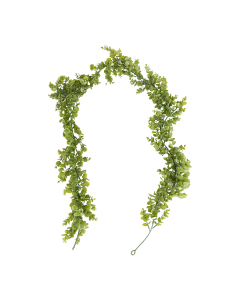 Eucalyptus Garland Leaf Green Plastic