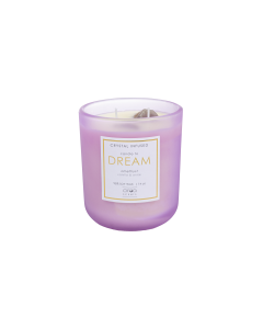 Corvin Scented Candle Purple Glass